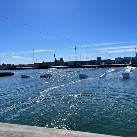 Apartment Directly To Seafront Of Bassin 7 With Big Balcony And Free Parking Århus Esterno foto