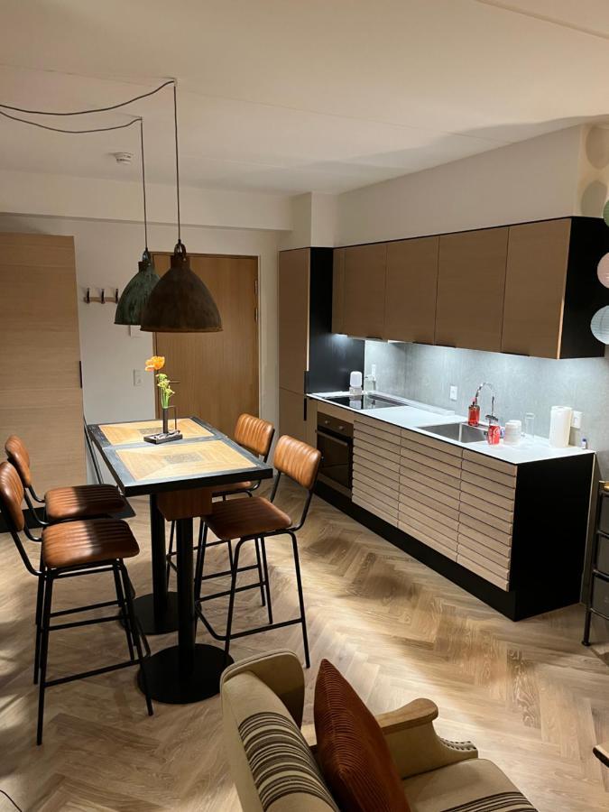 Apartment Directly To Seafront Of Bassin 7 With Big Balcony And Free Parking Århus Esterno foto