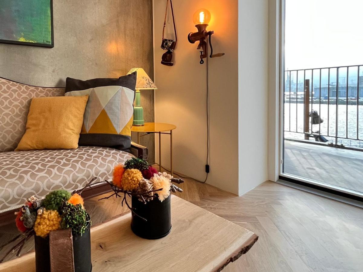 Apartment Directly To Seafront Of Bassin 7 With Big Balcony And Free Parking Århus Esterno foto