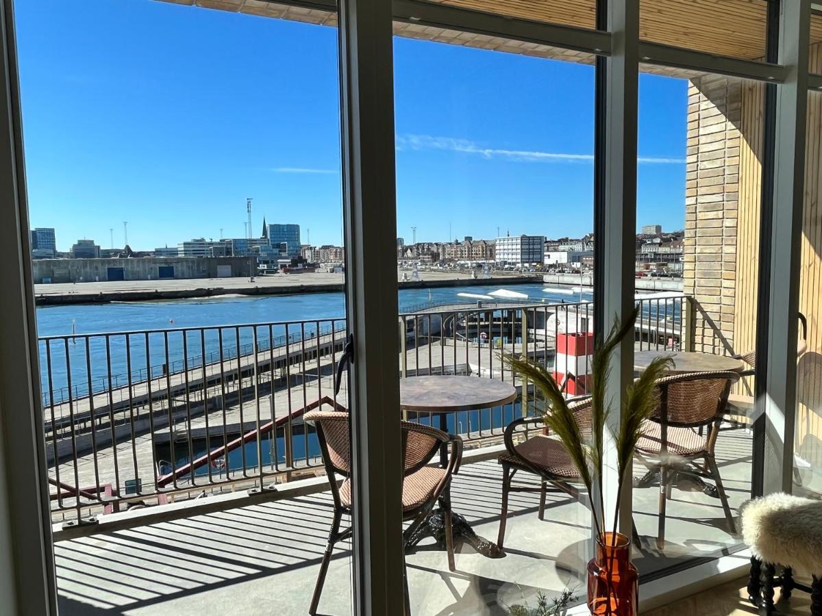 Apartment Directly To Seafront Of Bassin 7 With Big Balcony And Free Parking Århus Esterno foto