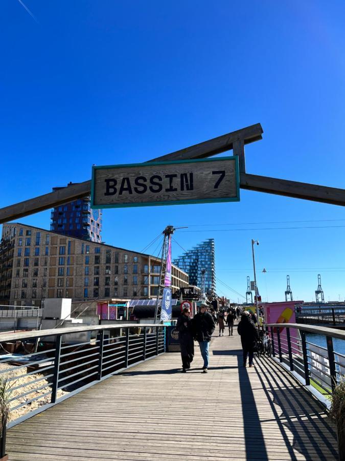 Apartment Directly To Seafront Of Bassin 7 With Big Balcony And Free Parking Århus Esterno foto